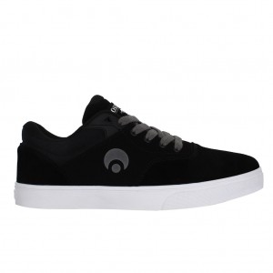 Men Osiris Rec Sneakers Black / White / Grey | OS0341925