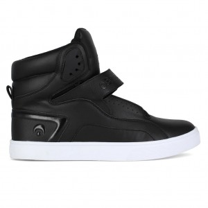 Men Osiris Rize Ultra Sneakers Black / White | OS4259178